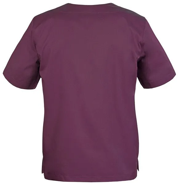 Bluza medyczna męska (kolor burgundowy, MB2-Bu) - 5