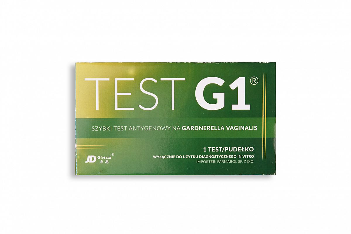 "TEST G1" na bakterię Gardnerella vaginalis