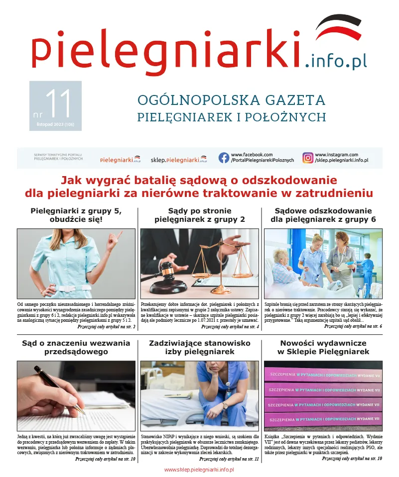 Elektroniczne wydanie Gazety - listopad 2023 r.