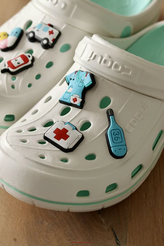 Przypinki/wpinki medyczne do Crocs I (zestaw 6 sztuk) - 5