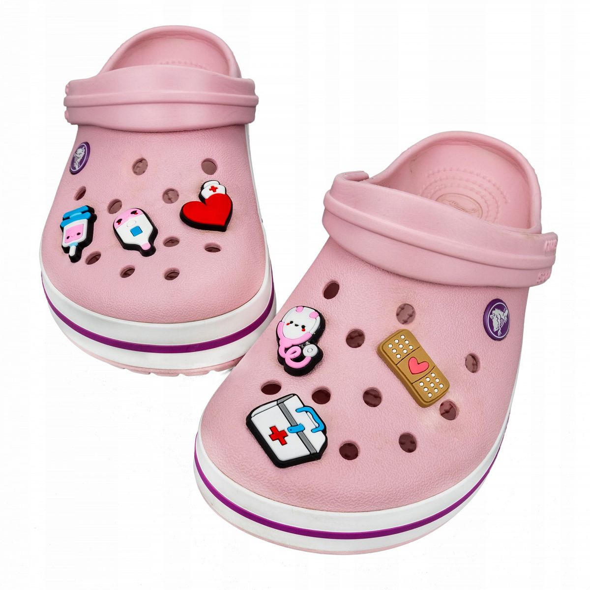 Przypinki/wpinki medyczne do Crocs 6 szt