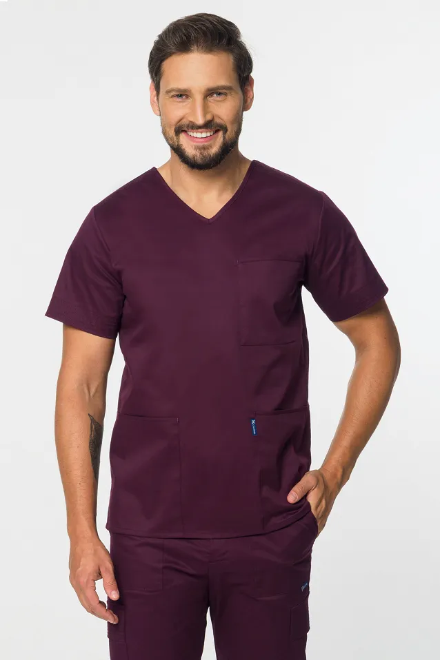 Bluza medyczna męska STRETCH MBE6 (5 kolorów) - 2