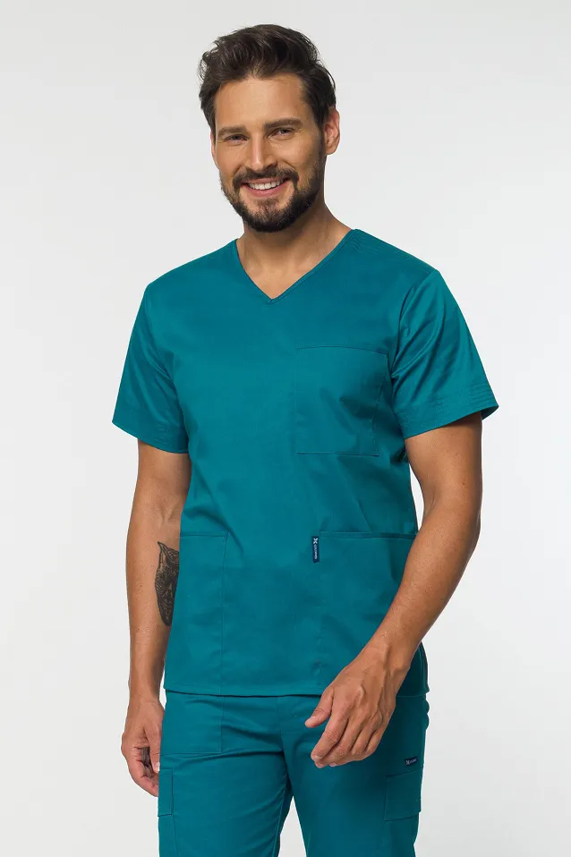Bluza medyczna męska STRETCH MBE6 (5 kolorów) - 9