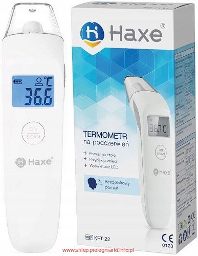 Bezdotykowy termometr na podczerwień KFT-22 Haxe