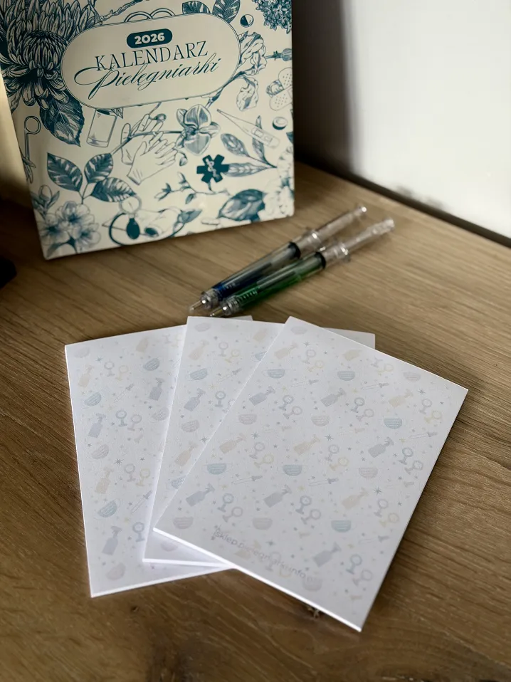 Notes A6, medyczna grafika, pastelowa energia - 4