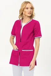 Żakiet medyczny damski Soft Stretch PREMIUM (fuksja) ZE5-F