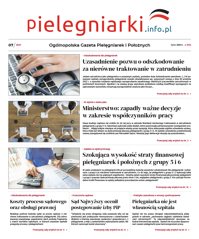 Elektroniczne wydanie Gazety - lipiec 2024 r.