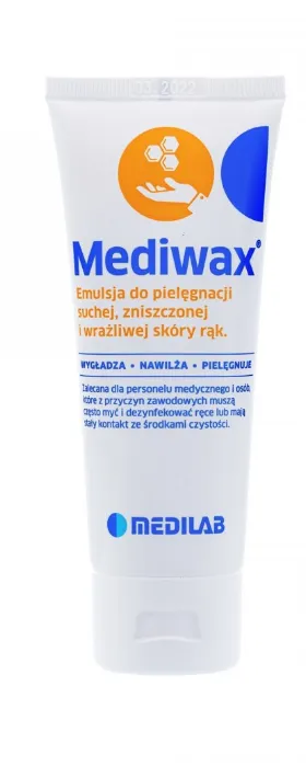 Mediwax emulsja krem do rąk tubka wosk pszczeli