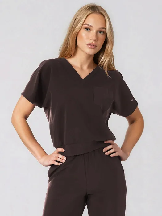Spodnie medyczne z szeroką nogawką, SF4 - 10