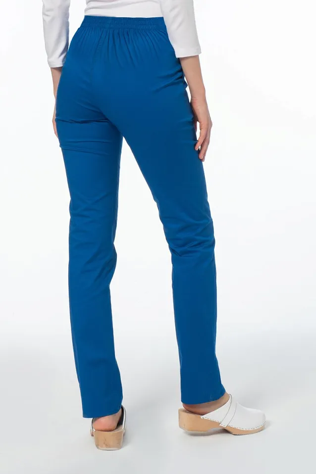 Komplet medyczny damski z żakietem Soft Stretch (niebieski szafir) XE5B-N2 - 6
