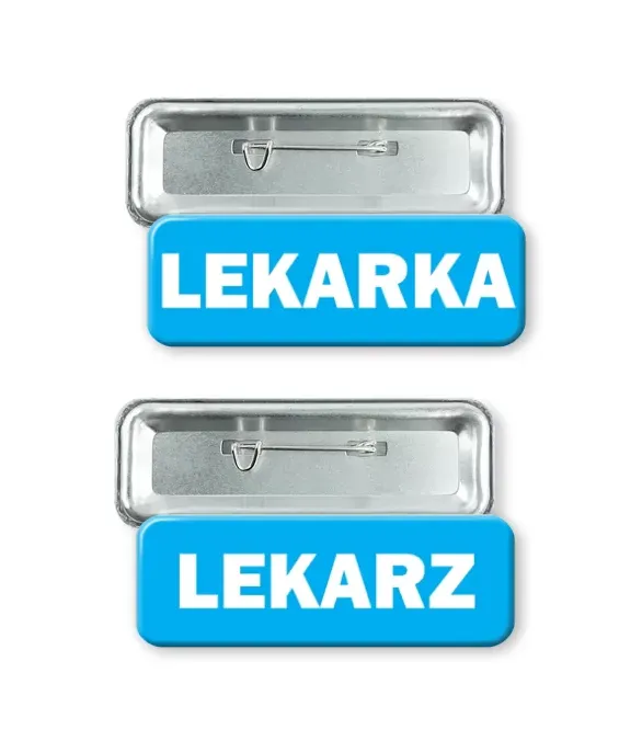 Przypinka - lekarz/lekarka - 2