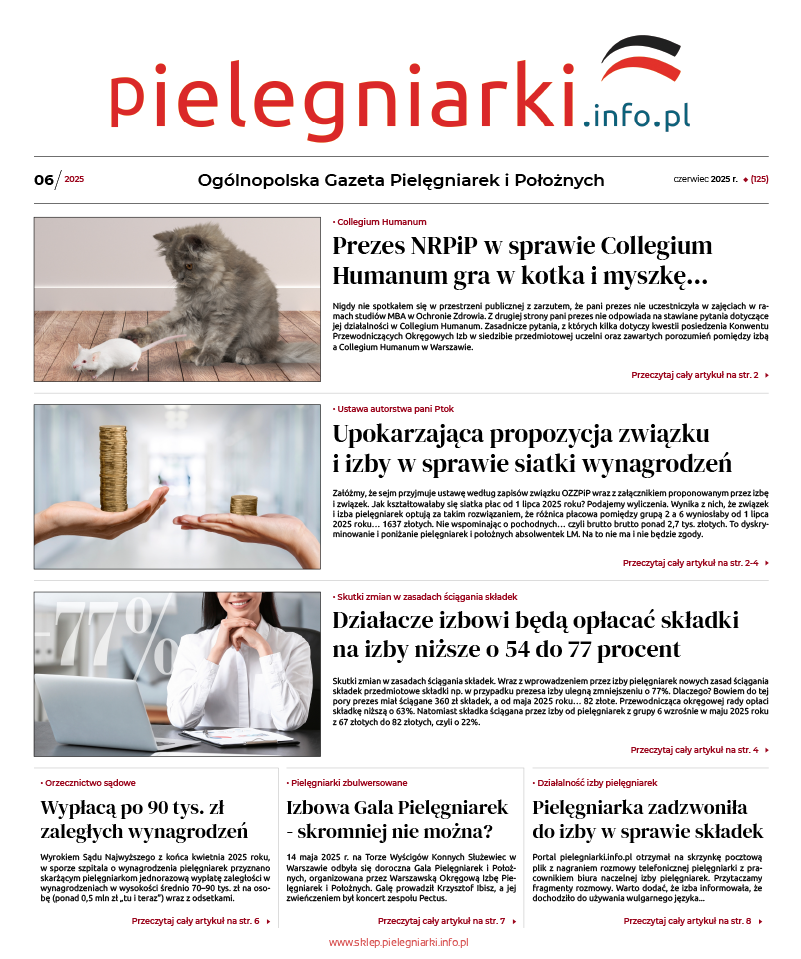 Elektroniczne wydanie Gazety - czerwiec 2025 r.