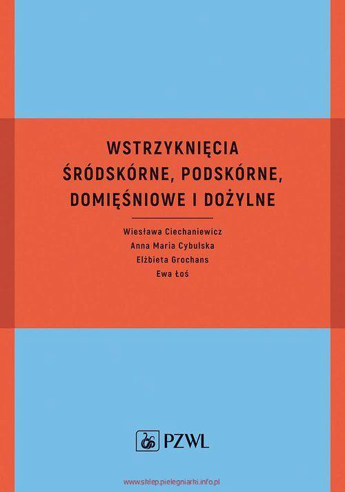 Wstrzyknięcia śródskórne, podskórne, domięśniowe, dożylne Ciechaniewicz