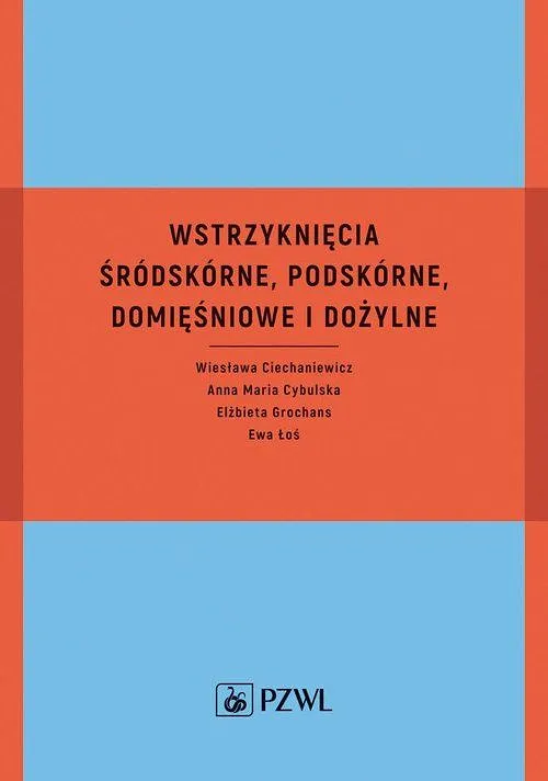 Wstrzyknięcia śródskórne, podskórne, domięśniowe, dożylne Ciechaniewicz