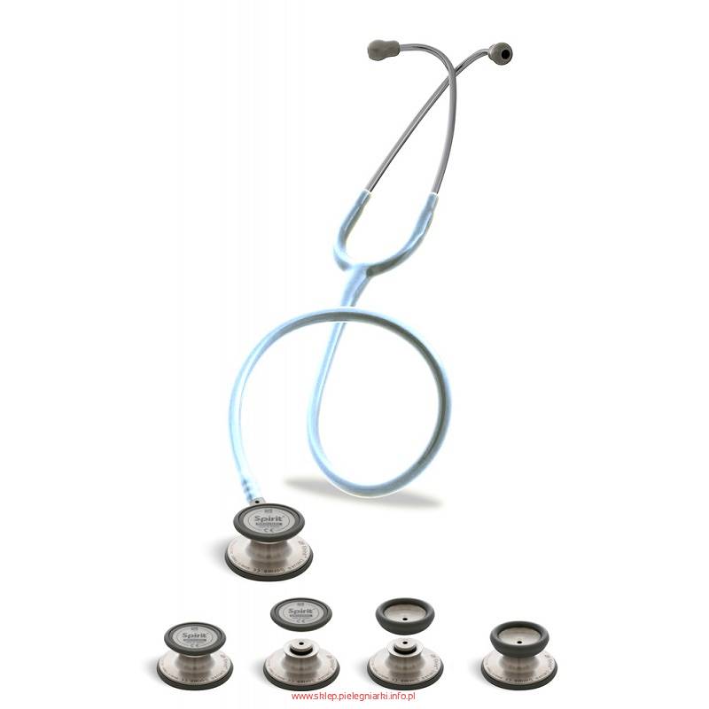 Stetoskop internistyczno-pediatryczny Spirit CK-SS601PF WSZYSTKO W JEDNYM - perłowe kolory