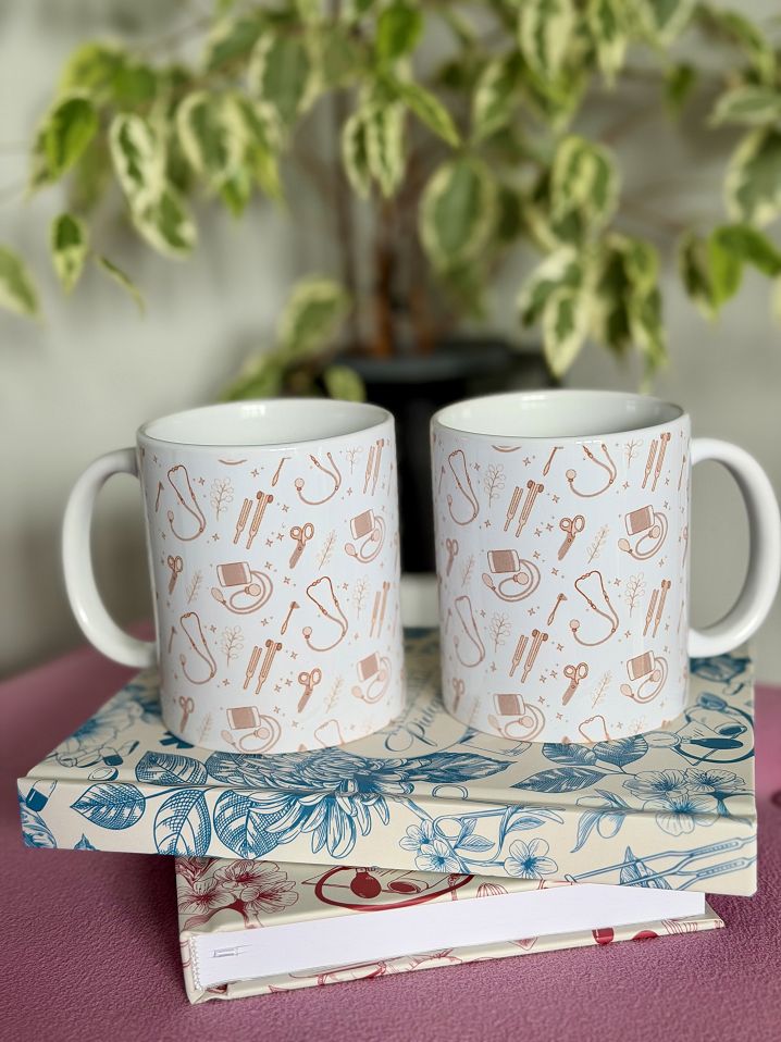 Kubek z grafiką - medyczny sprzęt - 2