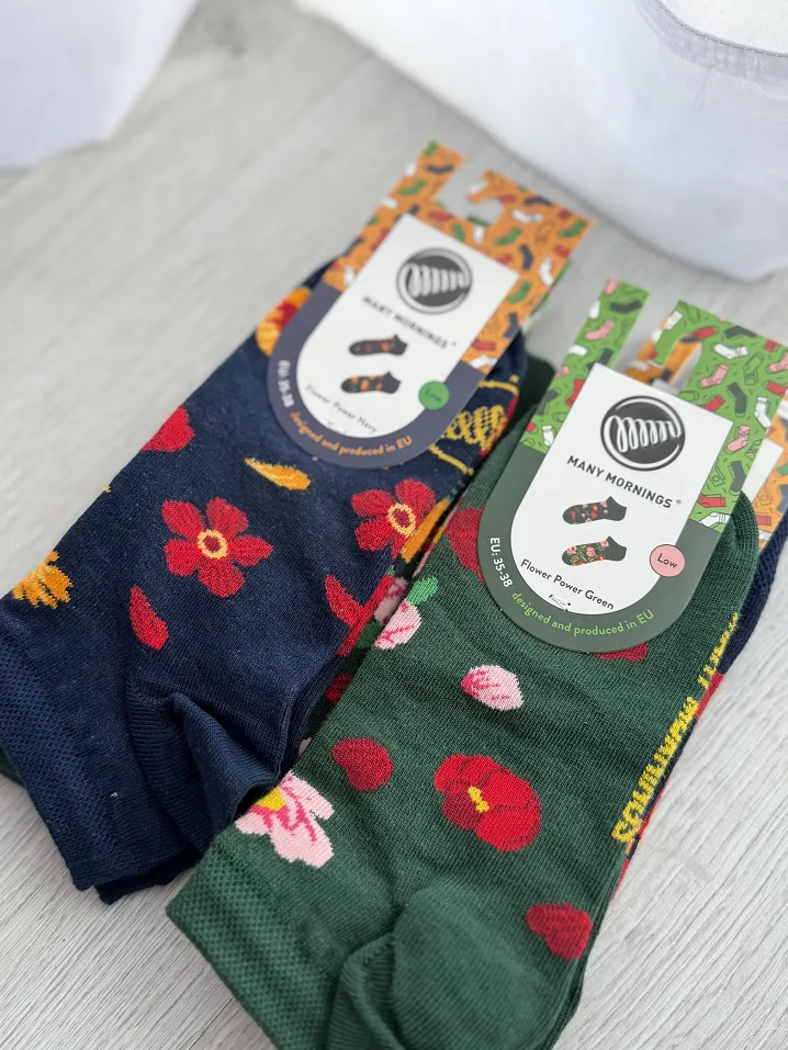 Stopki FLOWER POWER NAVY Low by Many Mornings - 3
