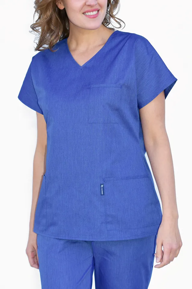 Bluza medyczna scrubs, z rękawem typu kimono BC4 (3 kolory) - 4