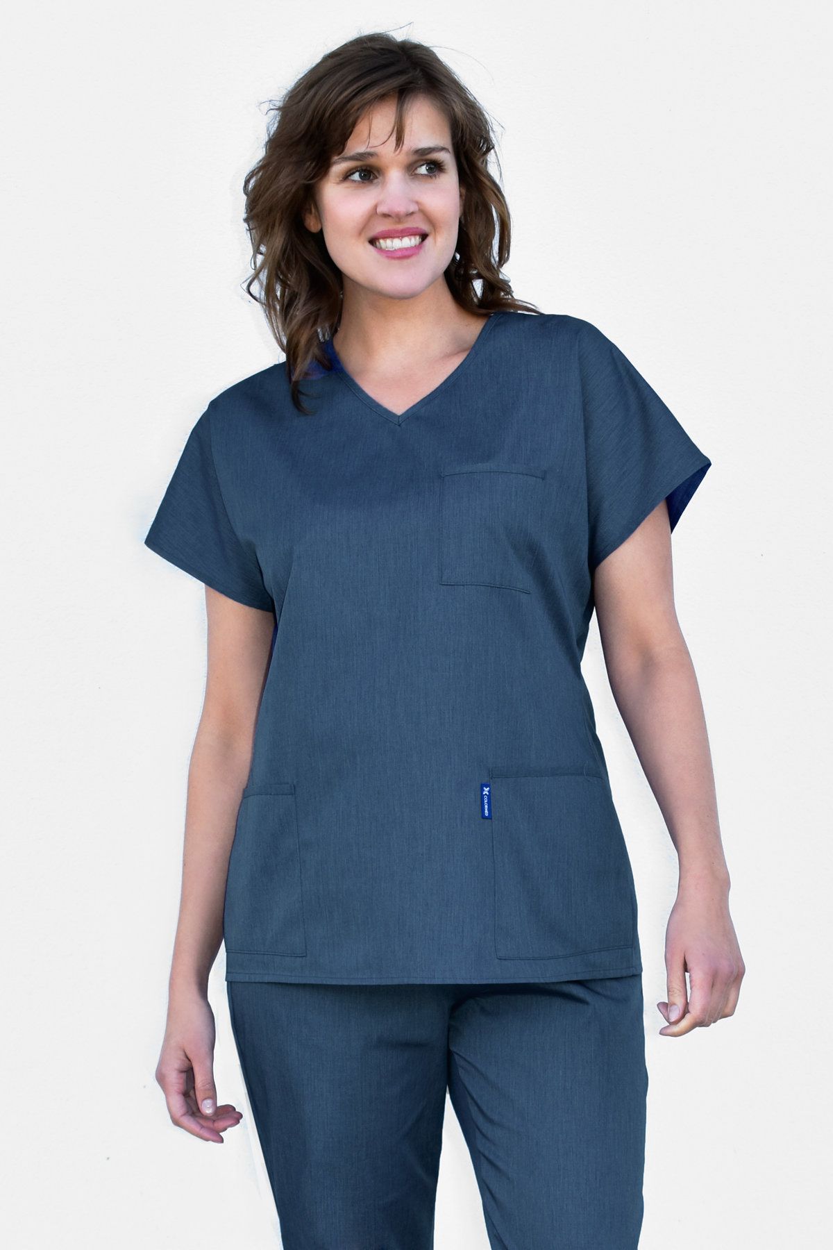 Bluza medyczna scrubs, z rękawem typu kimono BC4 (3 kolory)