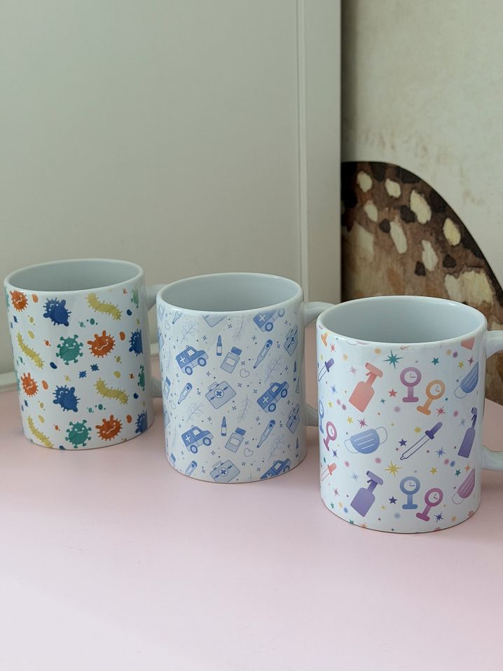 Kubek dla medyków - pastelowa energia - 3