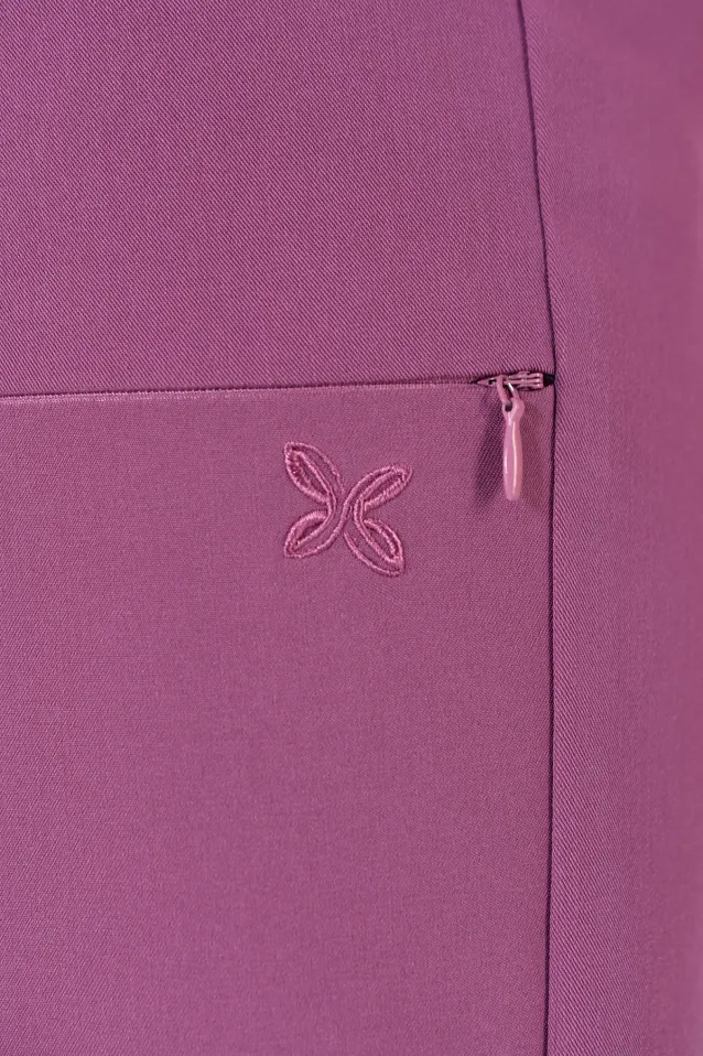 Scrubs medyczny: bluza z elastycznymi plecami + spodnie Pro-Flex, XF3-DR, Dusty Rose - 4