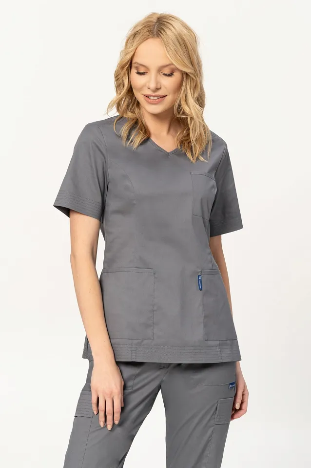 Scrubs / Komplet medyczny - bluza + bojówki STRETCH XE6 (różne kolory) - 7