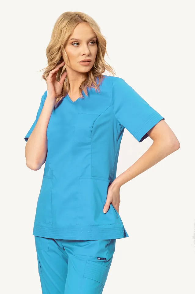 Scrubs / Komplet medyczny - bluza + bojówki STRETCH XE6 (różne kolory) - 10