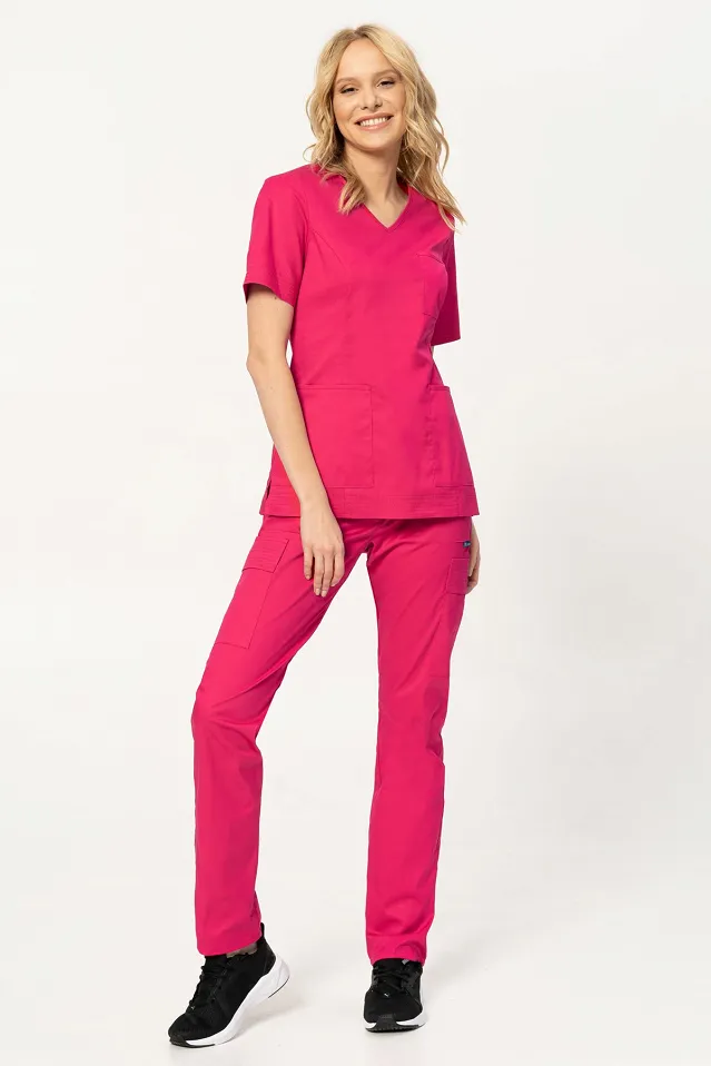 Scrubs / Komplet medyczny - bluza + bojówki STRETCH XE6 (różne kolory) - 3