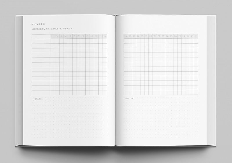 Zestaw kalendarz na 2026 r. + notes + długopis - 8