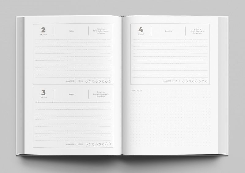 Zestaw kalendarz na 2026 r. + notes + długopis - 9
