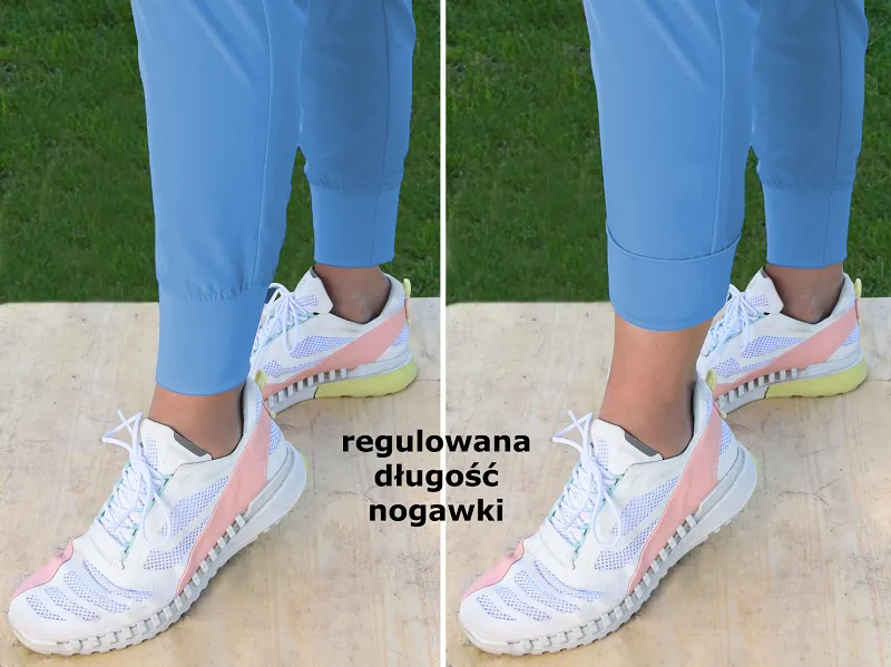 Joggery medyczne damskie - ENERGY FLEX (SF1) 7 kolorów - 2