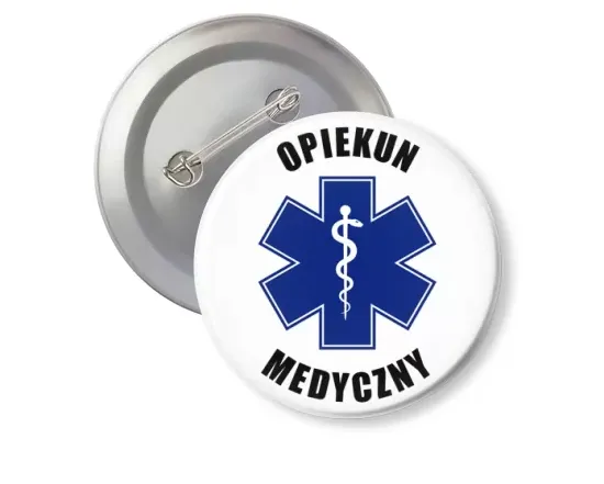 Przypinka - opiekun medyczny - 2