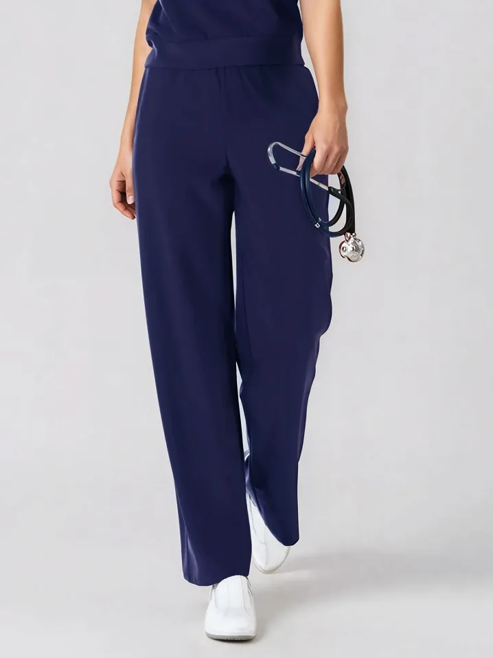 Komplet medyczny: Bluza wiązana + spodnie z szeroką nogawką, Pro-flex AURA, - 6