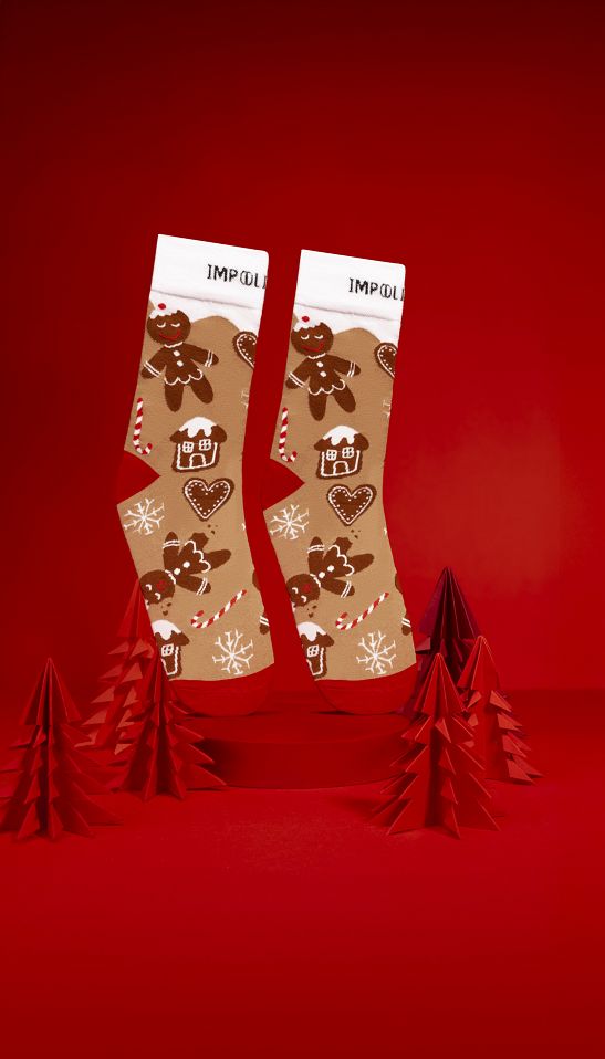 Skarpety świąteczne pierniki - 3