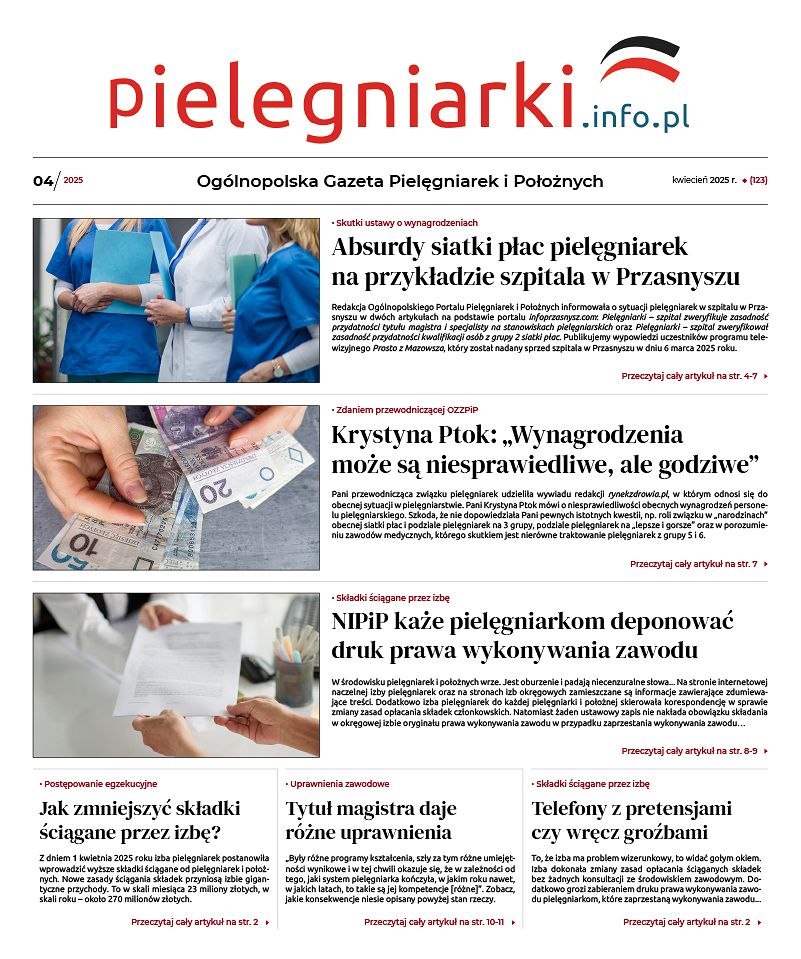 Elektroniczne wydanie Gazety - kwiecień 2025 r.