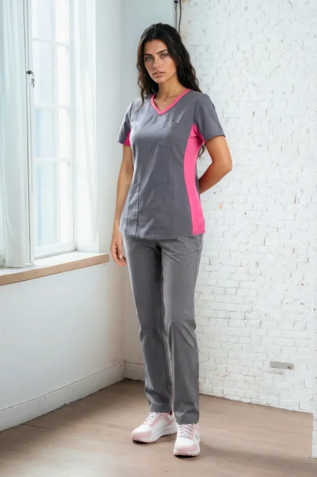Scrubs / komplet medyczny - bluza + spodnie (XE1') - 2