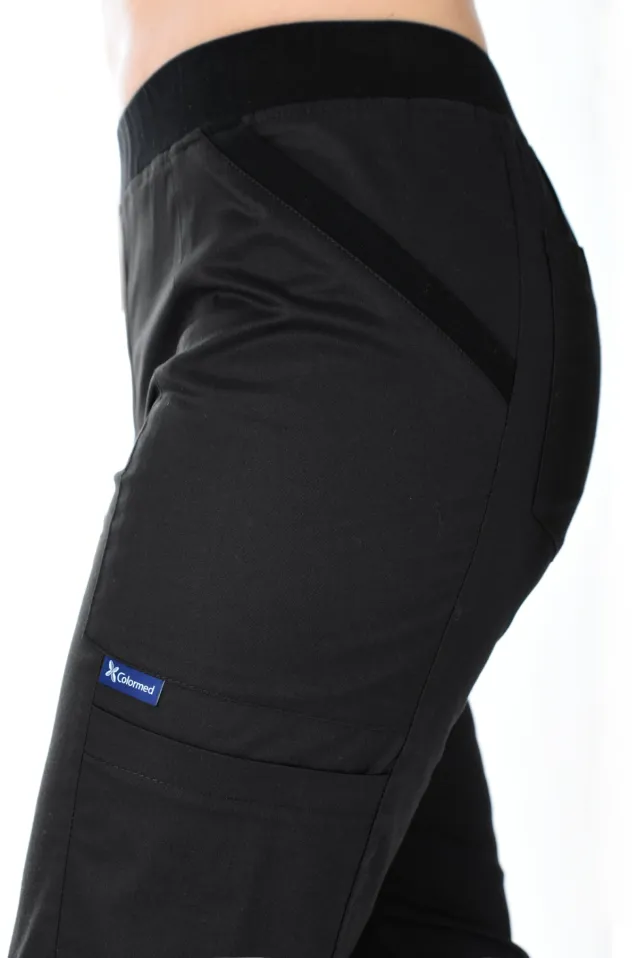 Spodnie medyczne joggery - SOFT STRETCH PREMIUM (SE8) - 7