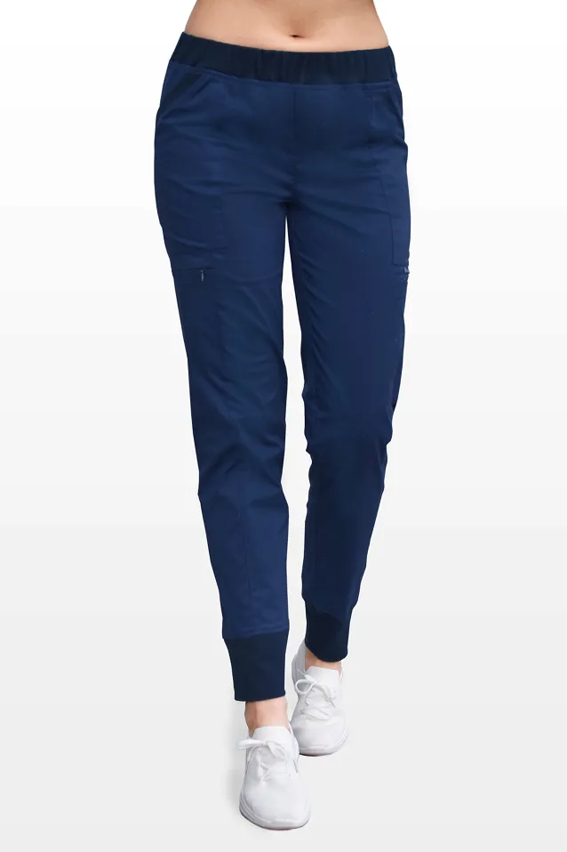Spodnie medyczne joggery - SOFT STRETCH PREMIUM (SE8) - 4