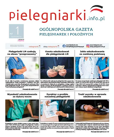 Archiwalne e-wydania Ogólnopolskiej Gazety Pielęgniarek i Położnych z roku 2023 - 2
